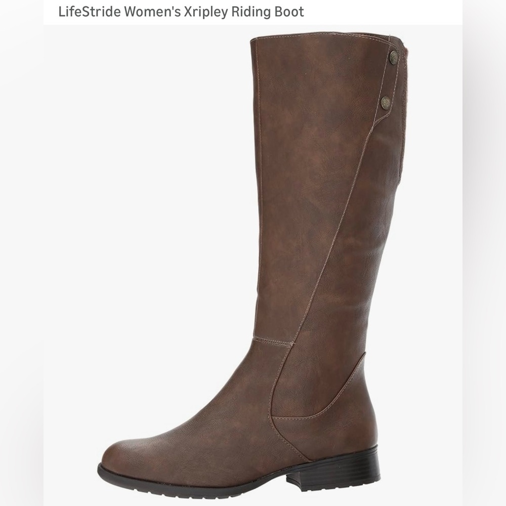 Life Stride Women's 9 Wide Riding Boot